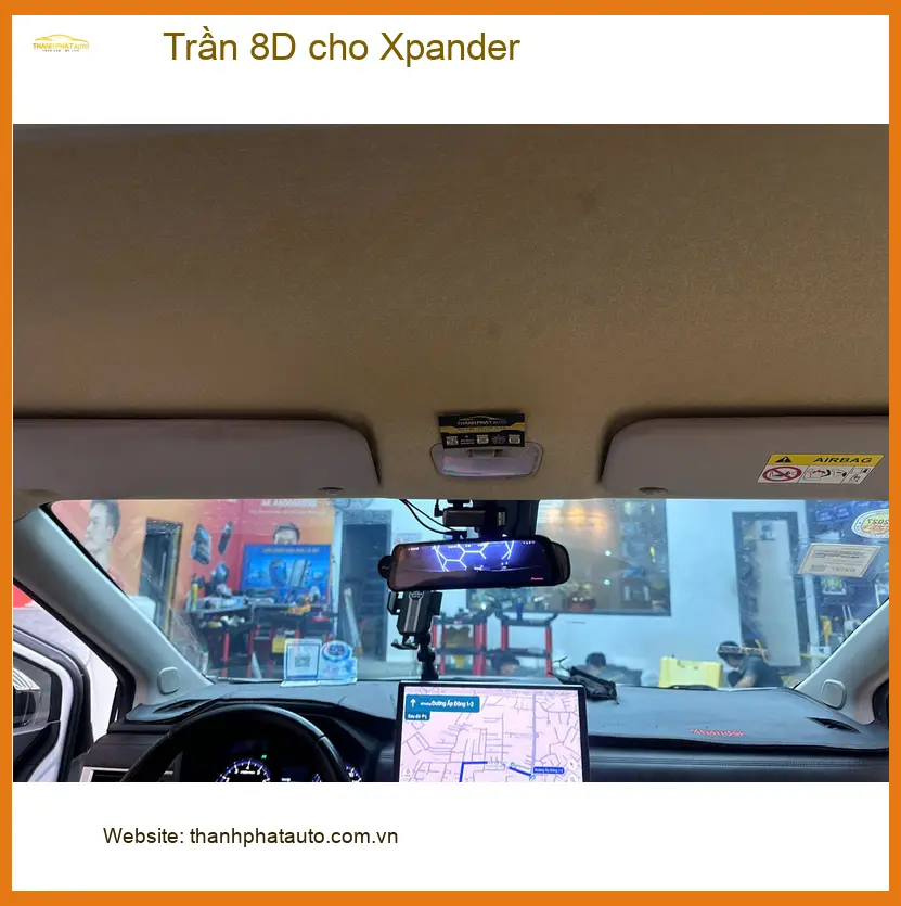 Anh Cường độ Trần 8D cho Xpander tại Quận 9 nâng tầm nội thất xe thêm sang trọng ảnh thực tế 3
