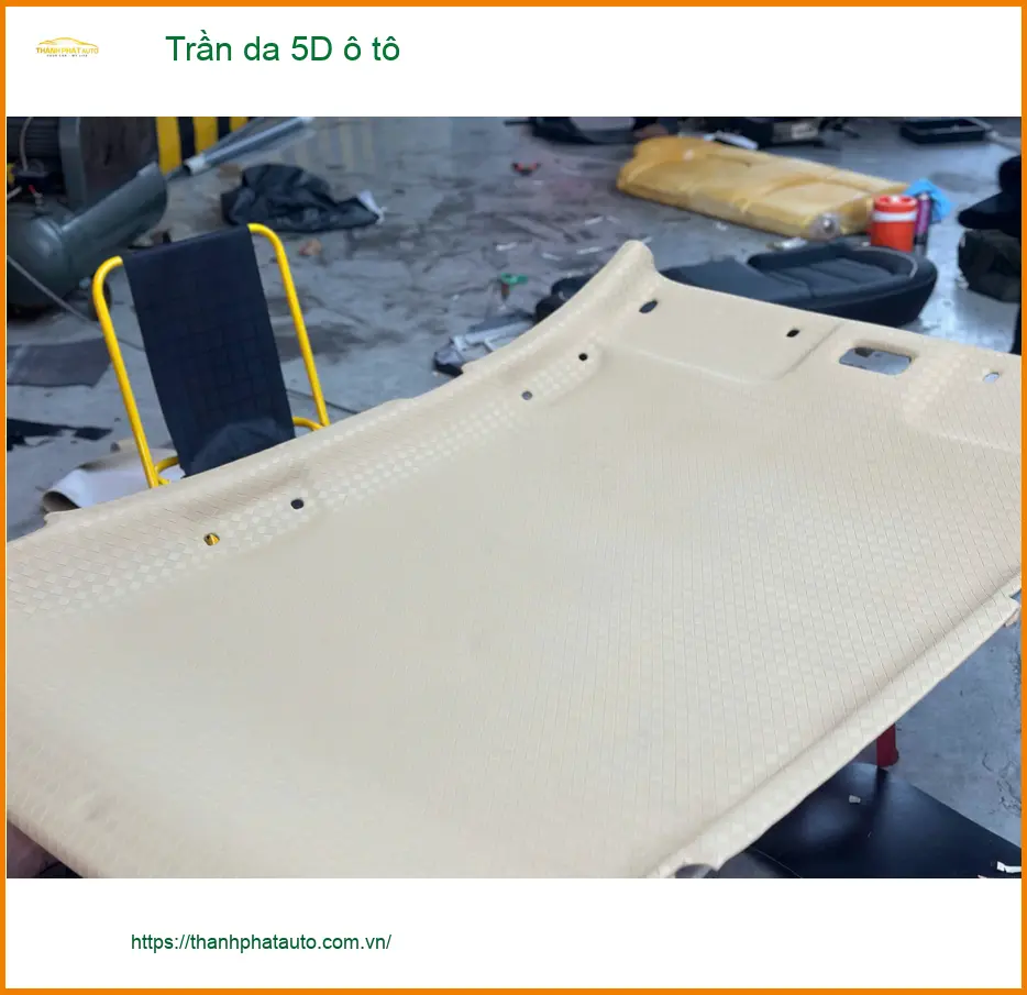 Chú Minh bọc Trần da 5D ô tô Honda CRV Quận 1 chống nóng, tăng vẻ sang trọng