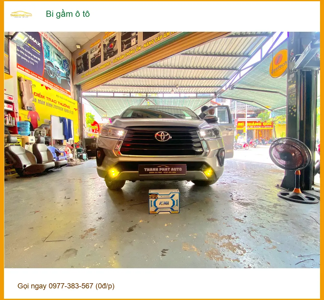 Anh Dũng lắp bi gầm cho xe Accent tại Quận Thủ Đức vì ánh sáng yếu ảnh thực tế 2