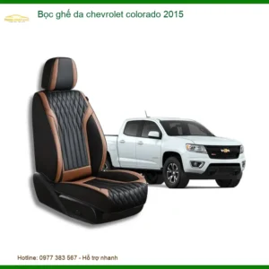 Bọc Ghế Da Chevrolet Colorado 2015 - Địa Chỉ Lắp Đặt Chính Hãng TPHCM