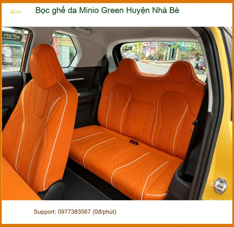 Nơi Bọc Ghế Da ghế da Minio Green Huyện Nhà Bè - Giá Tốt TPHCM