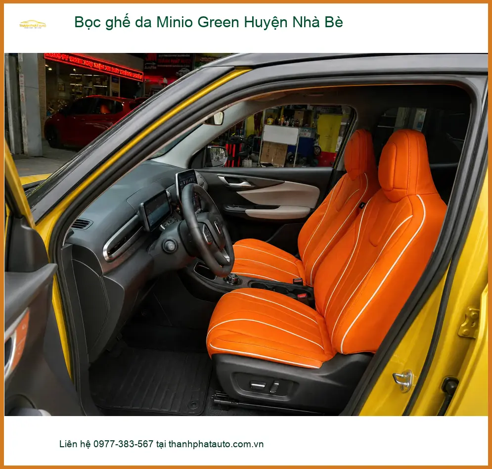 Nơi Bọc Ghế Da ghế da Minio Green Huyện Nhà Bè - Giá Tốt TPHCM ảnh thực tế 2