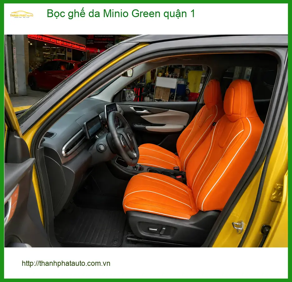 Cửa Hàng May Bọc Ghế Da ghế da Minio Green quận 1 - Thi Công Chuyên Nghiệp ảnh thực tế 3