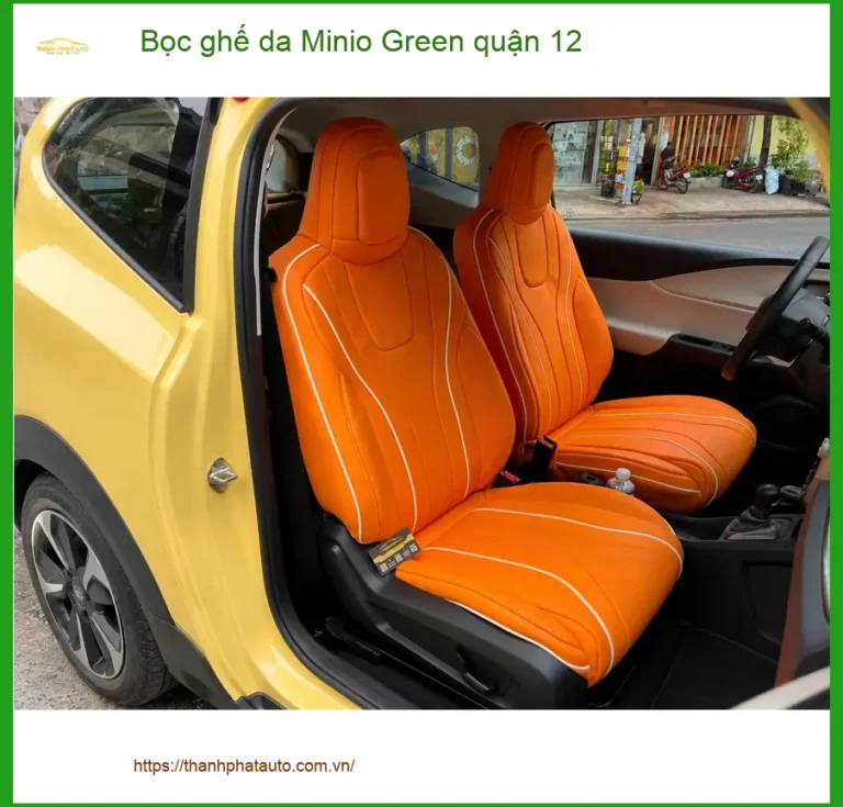 Cửa Hàng May Bọc Ghế Da ghế da Minio Green quận 12 - Thi Công Chuyên Nghiệp