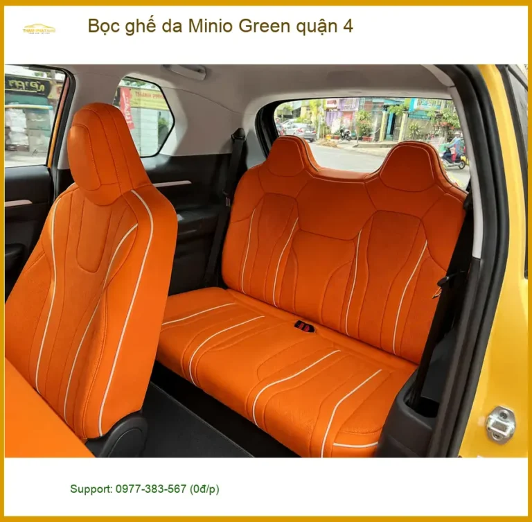 Cửa Hàng May Bọc Ghế Da ghế da Minio Green quận 4 - Lắp Đặt Uy Tín TPHCM