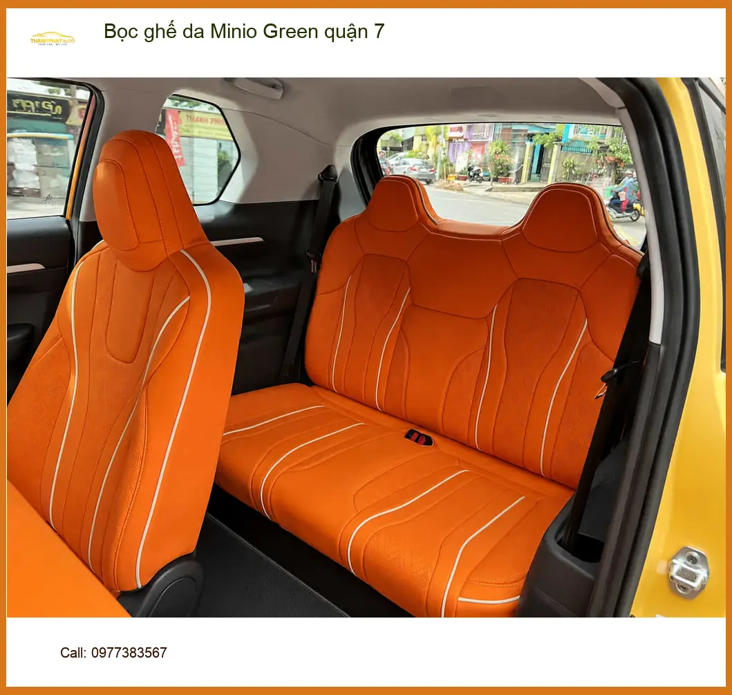 Trung Tâm Bọc Ghế Da ghế da Minio Green quận 7 - Thi Công Chuyên Nghiệp