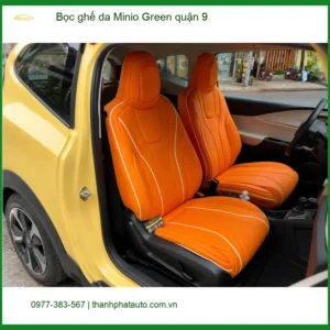 Trung Tâm Bọc Ghế Da ghế da Minio Green tại quận 9 - Thi Công Chuyên Nghiệp - Ảnh 2
