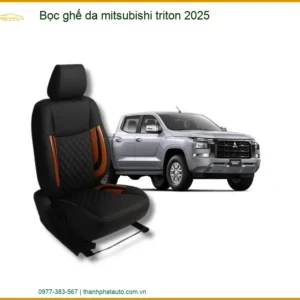 Bọc Ghế Da Cao Cấp Mitsubishi Triton 2025 - Địa Chỉ Lắp Đặt Uy Tín TPHCM