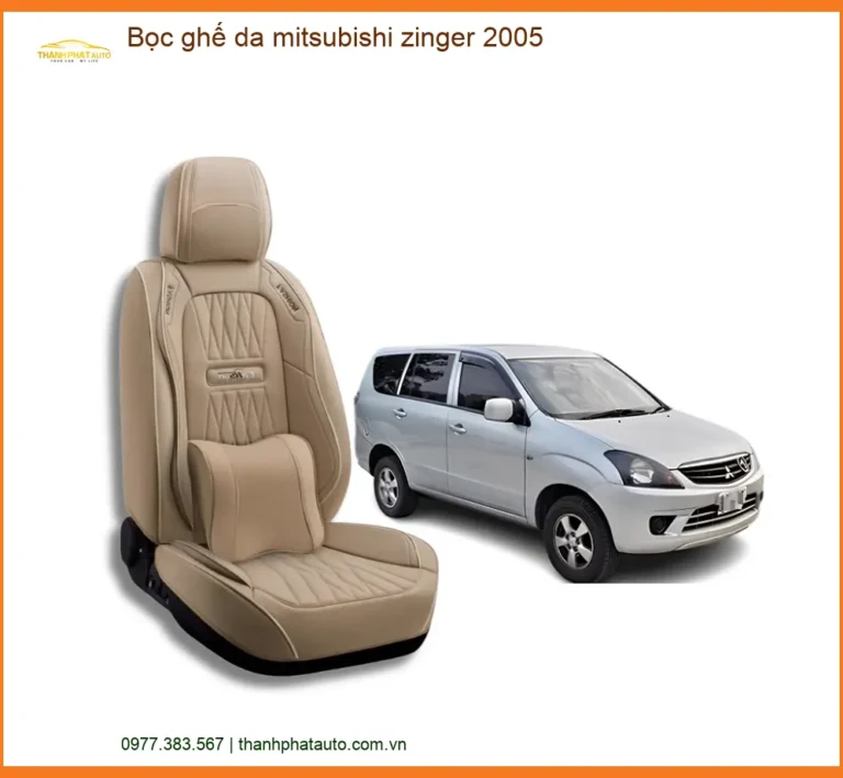 Bọc Ghế Da Ô Tô Mitsubishi Zinger 2005 - Trung Tâm Lắp Đặt Uy Tín TPHCM
