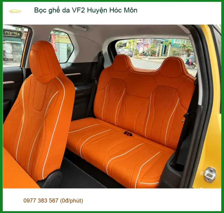 Cửa Hàng Bọc Ghế Da ghế da VF2 Huyện Hóc Môn - Thi Công Chuyên Nghiệp
