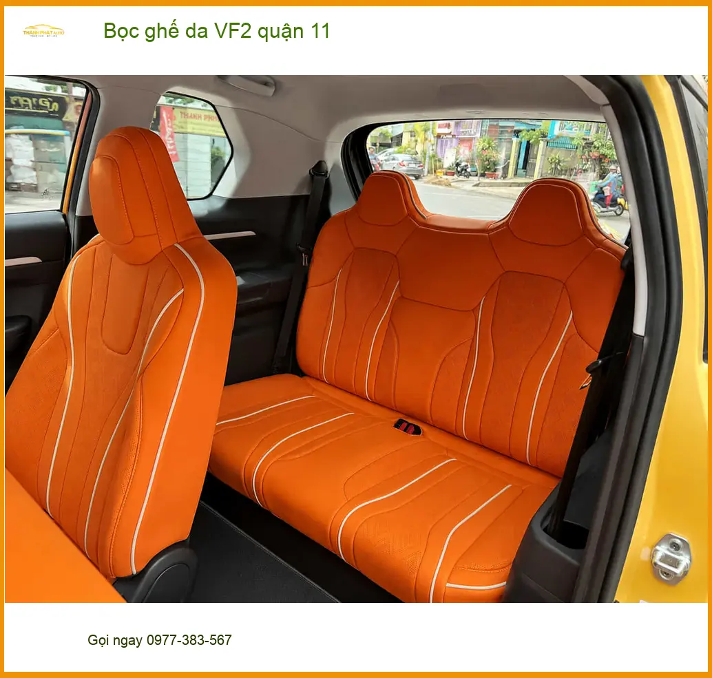 Địa Chỉ Bọc Ghế Da ghế da VF2 quận 11 - Nâng Cấp Chính Hãng