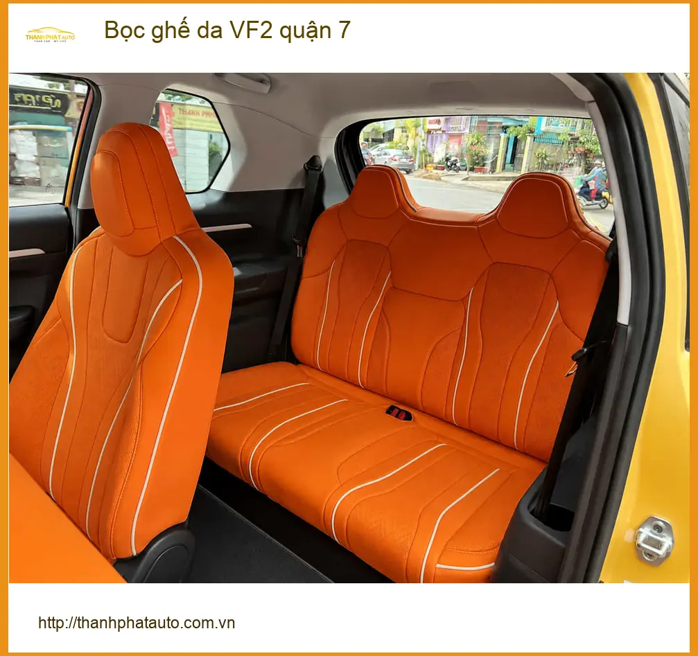 Dịch Vụ Thi Công Bọc Ghế Da ghế da VF2 quận 7 - Lắp Đặt Uy Tín TPHCM