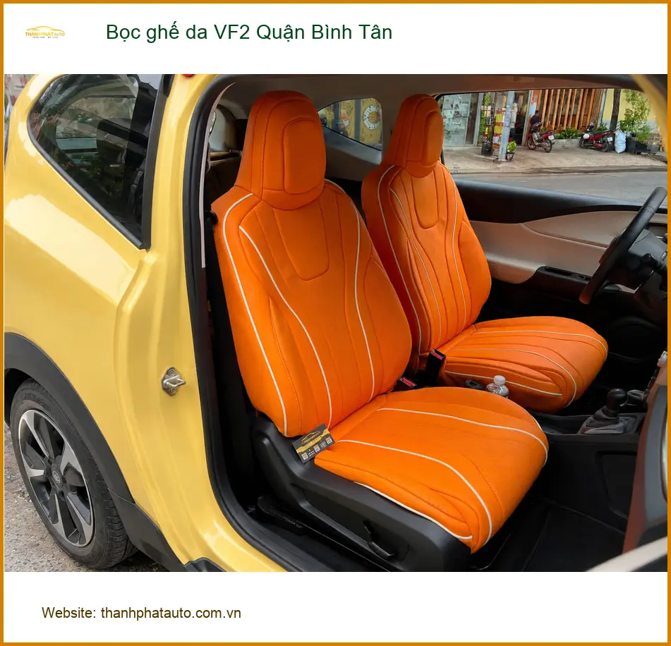 Địa Chỉ Bọc Ghế Da ghế da VF2 Quận Bình Tân - Giá Tốt TPHCM ảnh thực tế 2