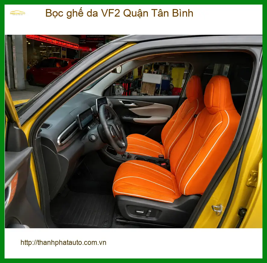 Trung Tâm May Bọc Ghế Da ghế da VF2 Quận Tân Bình - Thi Công Chuyên Nghiệp ảnh thực tế 2