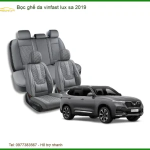 Bọc Ghế Da Vinfast Lux SA 2019 - Trung Tâm Lắp Đặt Chính Hãng Giá Tốt TPHCM