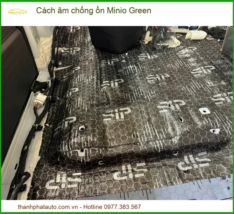 Cách Âm Chống Ồn Minio Green - Trung Tâm Lắp Đặt Uy Tín TPHCM
