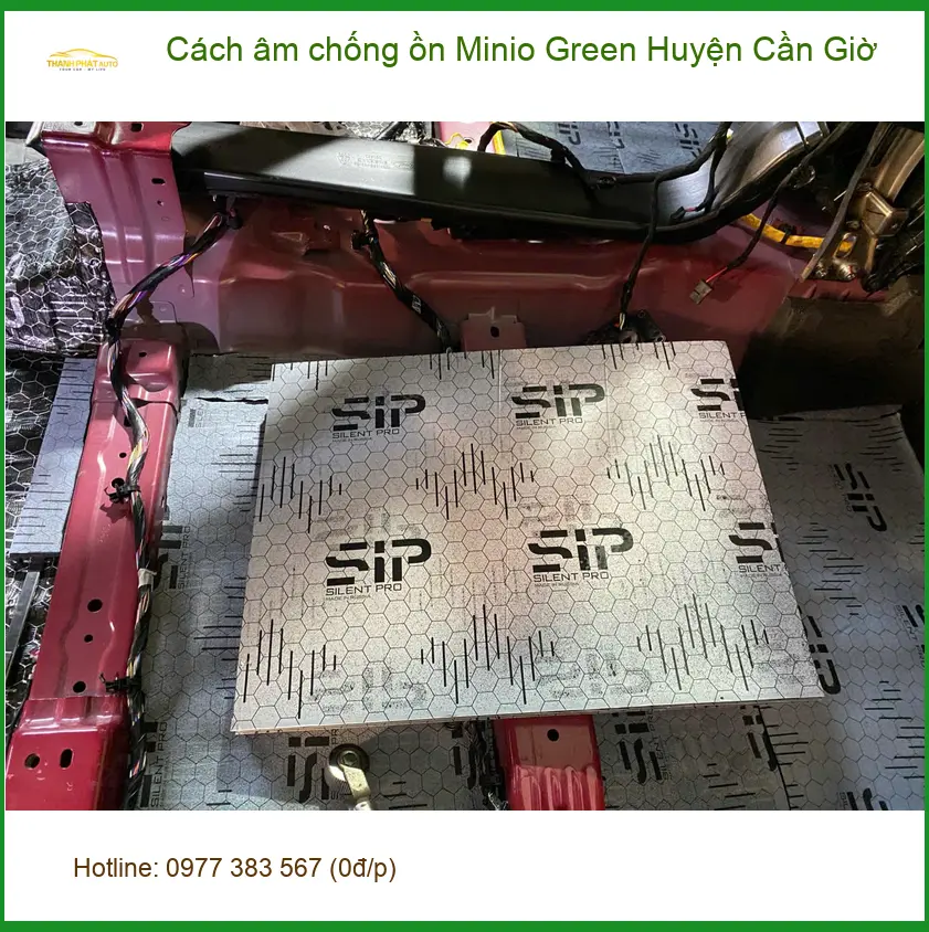 Nơi Lắp Cách Âm Chống Ồn Ô Tô Minio Green Cần Giờ - Giá Tốt ảnh thực tế 2