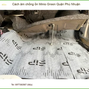 Nơi Cách Âm Chống Ồn Ô Tô âm chống ồn Minio Green Quận Phú Nhuận - Uy Tín - Ảnh 2