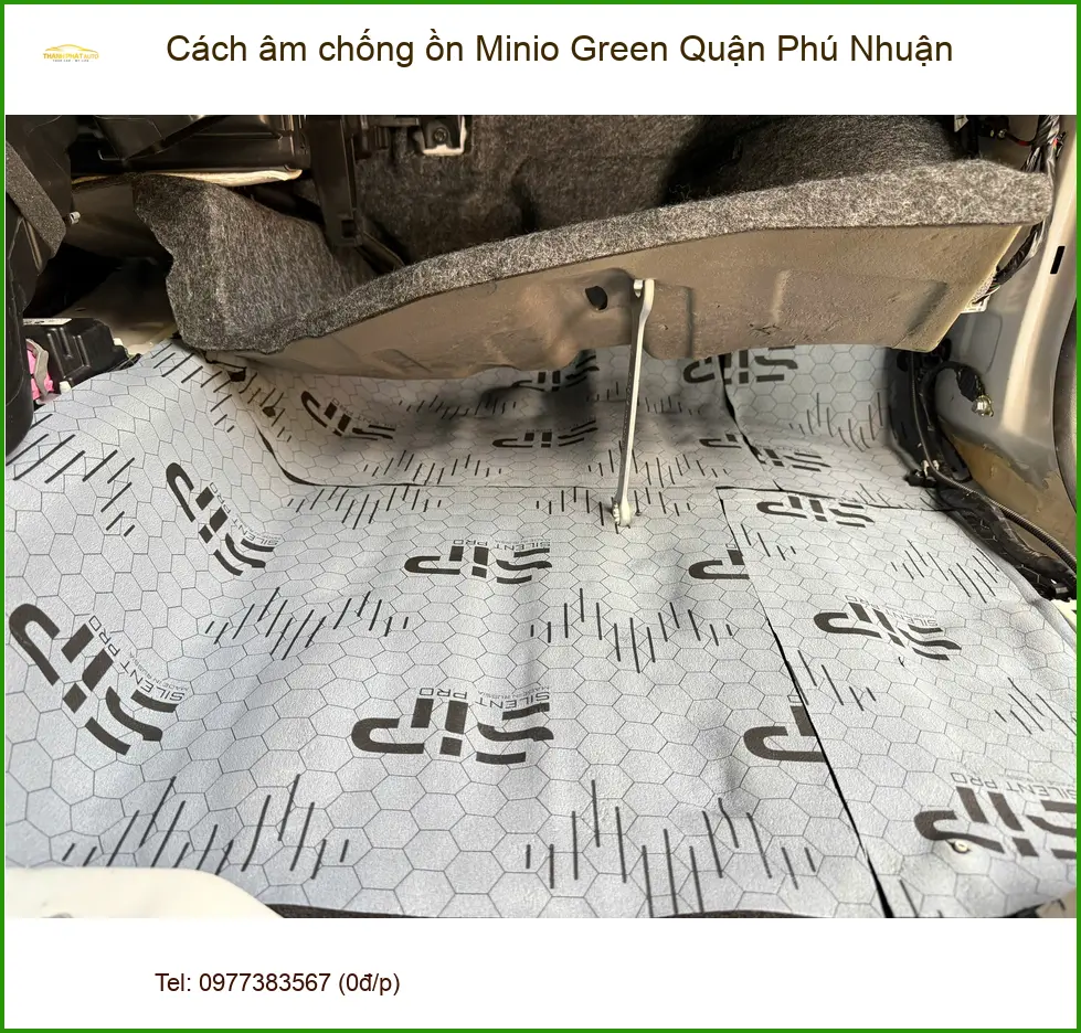 Nơi Cách Âm Chống Ồn Ô Tô âm chống ồn Minio Green Quận Phú Nhuận - Uy Tín ảnh thực tế 2