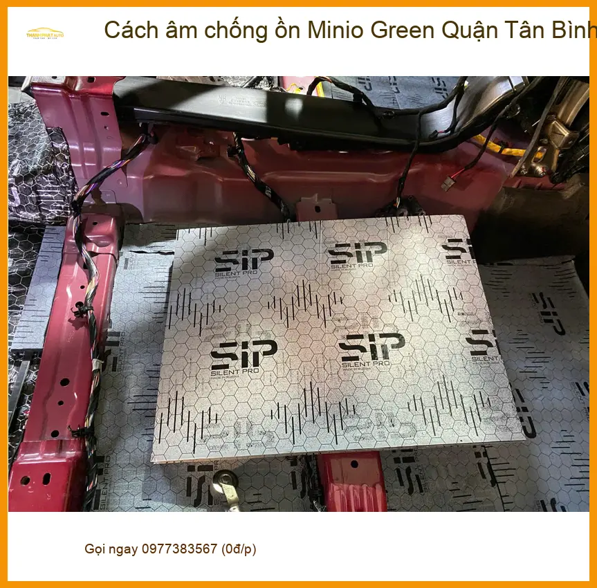 Địa Chỉ Lắp Đặt Cách Âm Chống Ồn Minio Green Ô Tô Tại Q. Tân Bình - Uy Tín TPHCM
