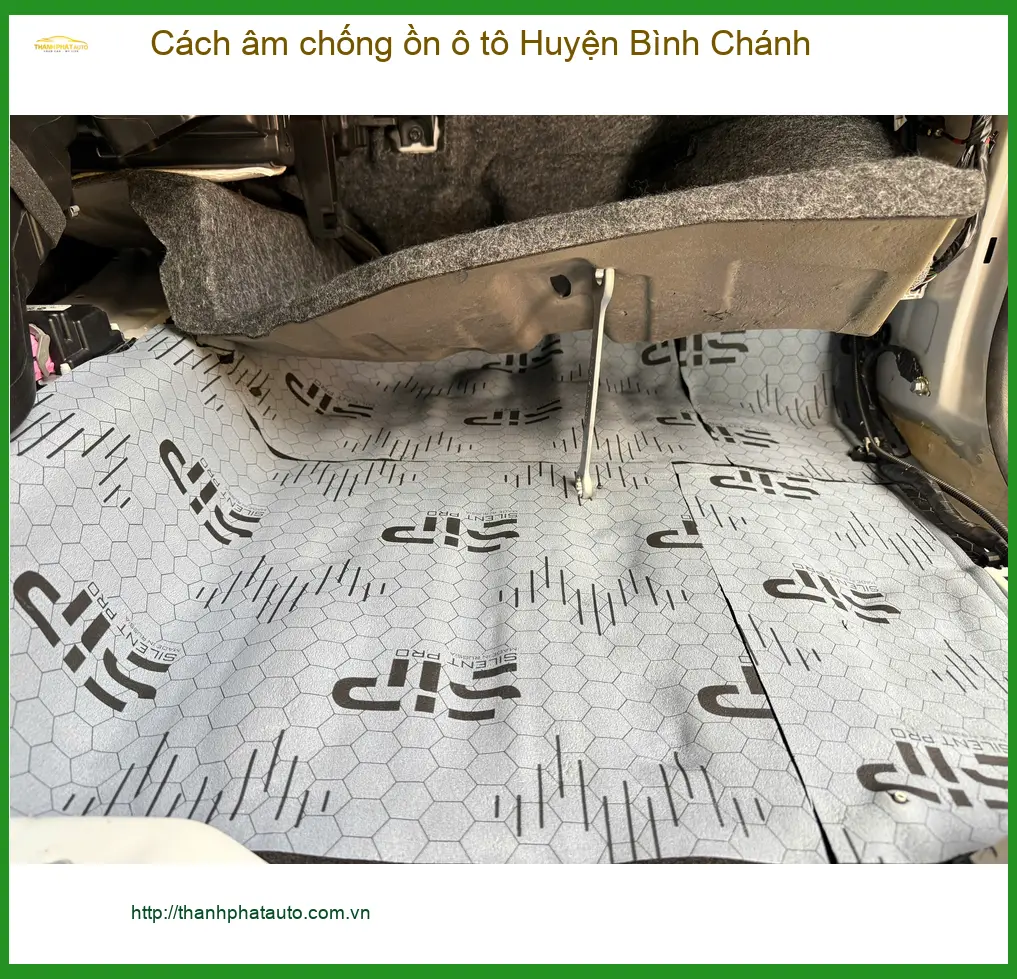 Dịch Vụ Thi Công Cách Âm Chống Ồn Ô Tô Huyện Bình Chánh - Giá Tốt TPHCM ảnh thực tế 2