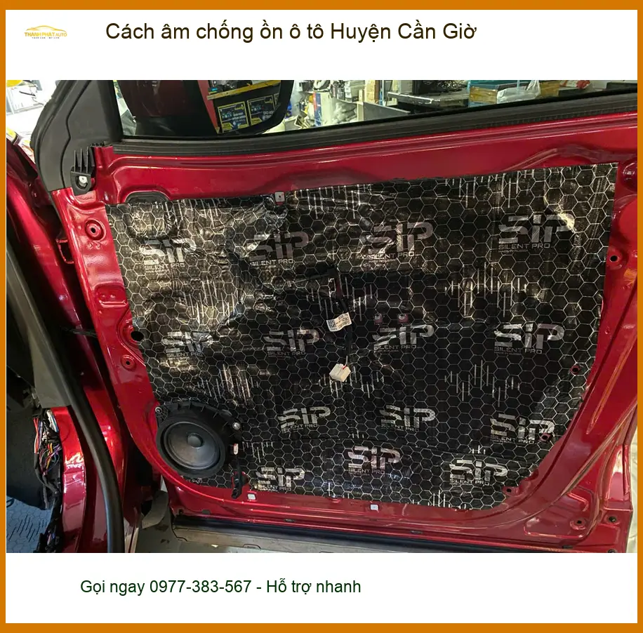 Dịch Vụ Thi Công Cách Âm Chống Ồn Ô Tô tại Huyện Cần Giờ - Thi Công Chuyên Nghiệp