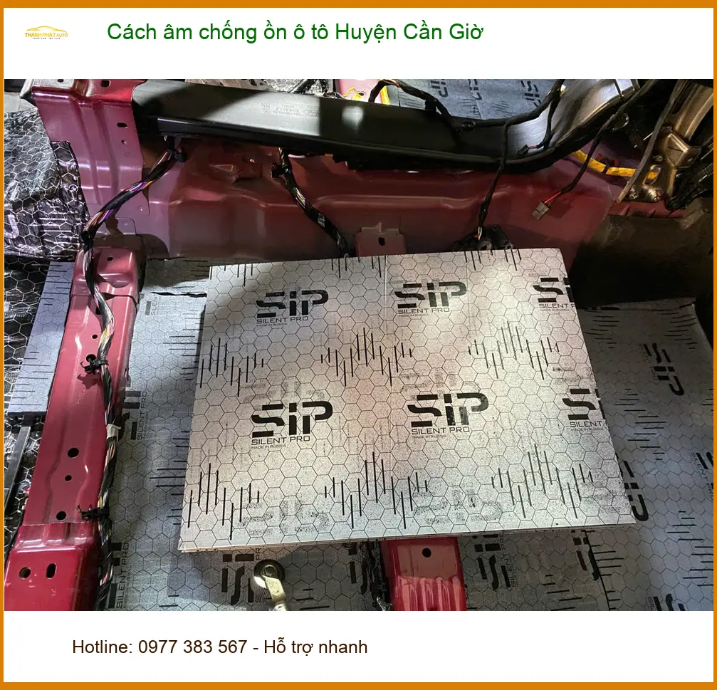 Dịch Vụ Thi Công Cách Âm Chống Ồn Ô Tô tại Huyện Cần Giờ - Thi Công Chuyên Nghiệp ảnh thực tế 2
