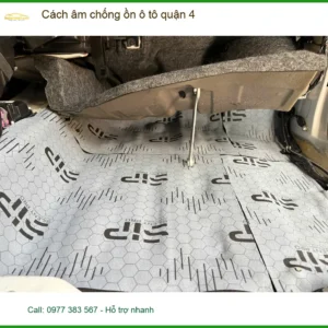 Dịch Vụ Thi Công Cách Âm Chống Ồn Ô Tô tại Quận 4 - Giá Tốt TPHCM
