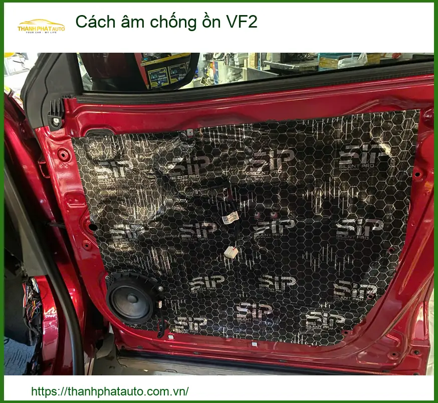 Cách âm chống ồn VinFast VF2 - Nơi Gắn Chính Hãng TPHCM