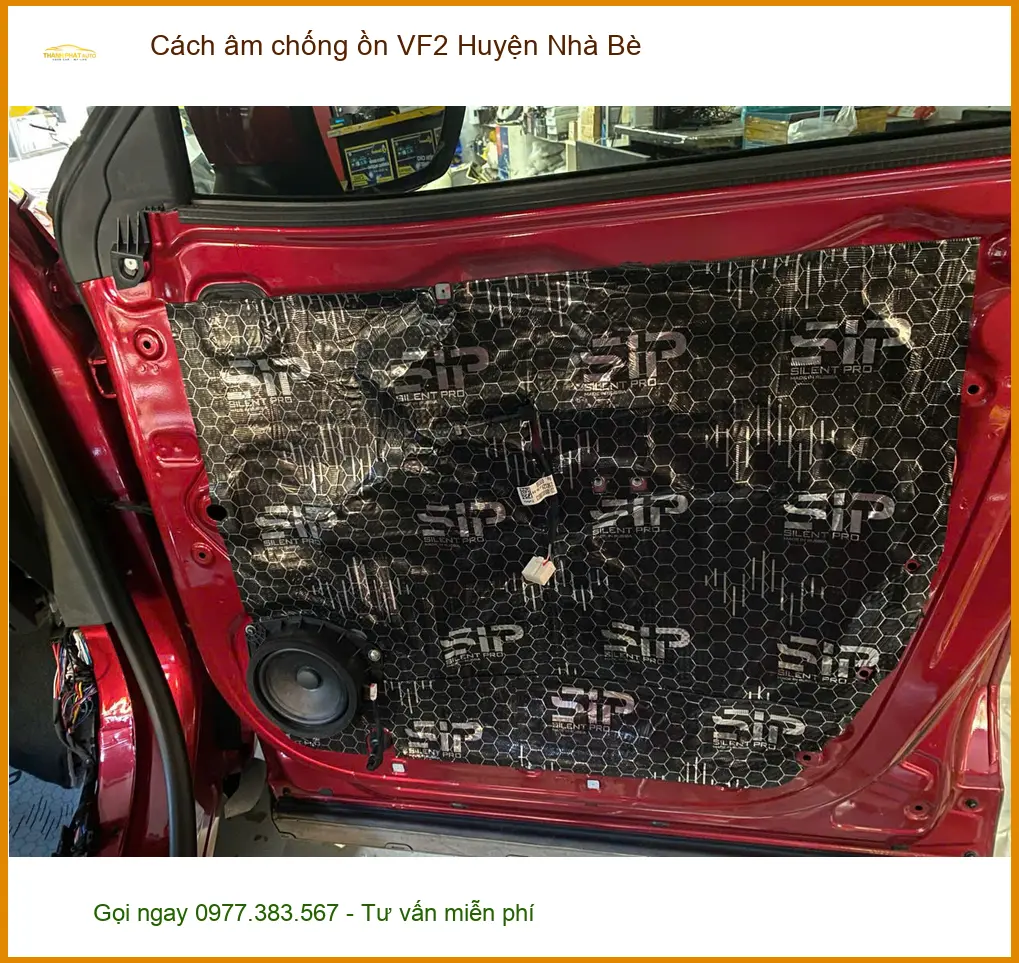 Nơi Lắp Cách Âm Chống Ồn Ô Tô âm chống ồn VF2 Tại Huyện Nhà Bè - Giá Tốt TPHCM ảnh thực tế 2