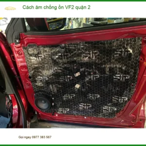 Nơi Thi Công Cách Âm Chống Ồn Ô Tô VF2 quận 2 - Giá Tốt - Ảnh 2