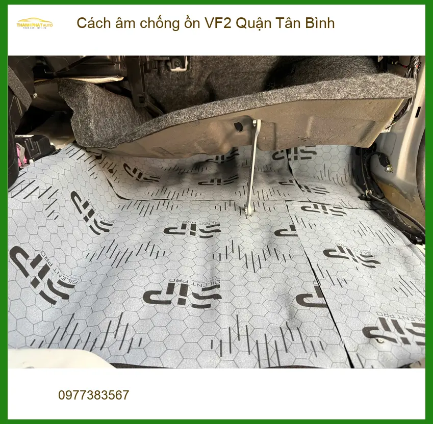 Nơi Dán Cách Âm Chống Ồn Ô Tô âm chống ồn VF2 Quận Tân Bình - Giá Tốt TPHCM