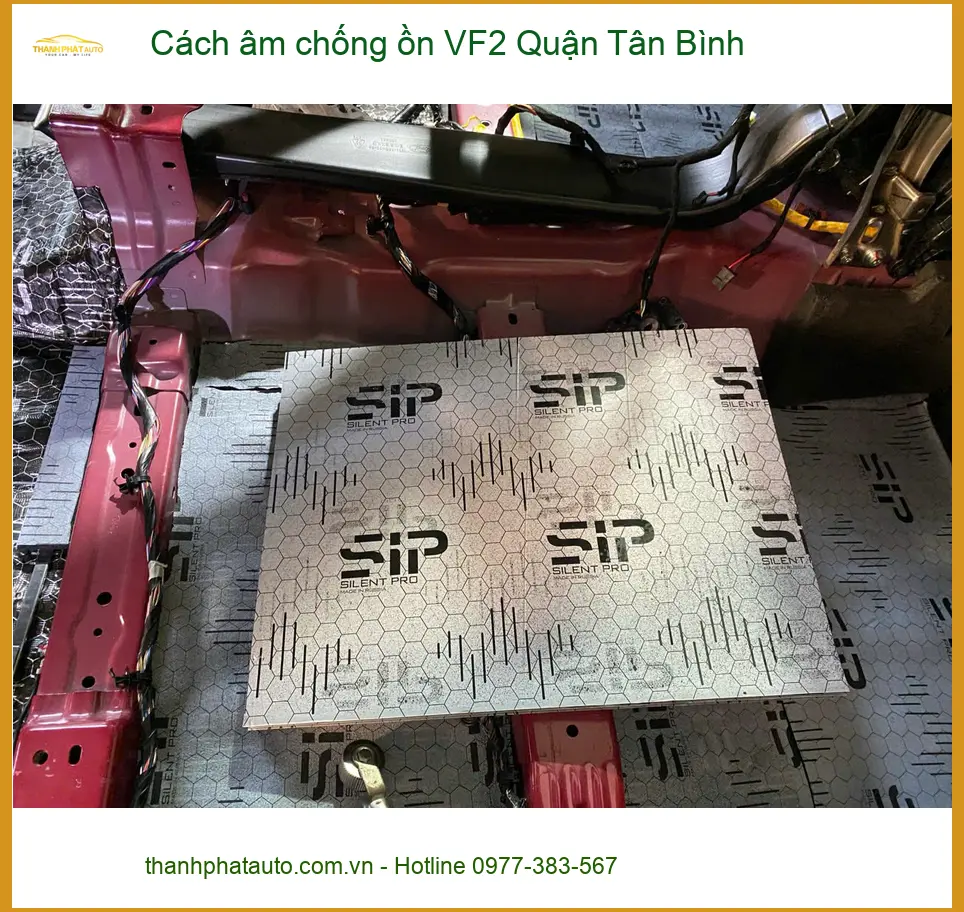 Nơi Dán Cách Âm Chống Ồn Ô Tô âm chống ồn VF2 Quận Tân Bình - Giá Tốt TPHCM ảnh thực tế 3