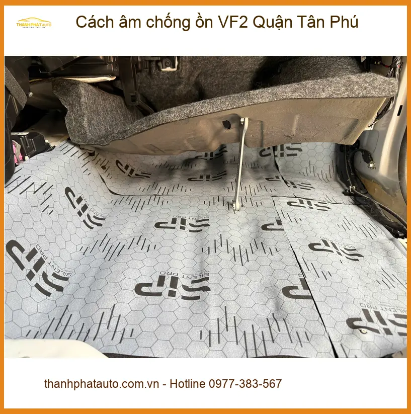 Nơi Độ Cách Âm Chống Ồn Ô Tô âm chống ồn VF2 Quận Tân Phú - Giá Tốt TPHCM ảnh thực tế 2