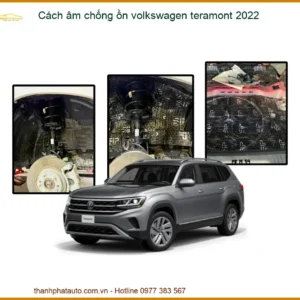 Cách âm chống ồn Volkswagen Teramont 2022 - Địa Chỉ Lắp Đặt Uy Tín TPHCM