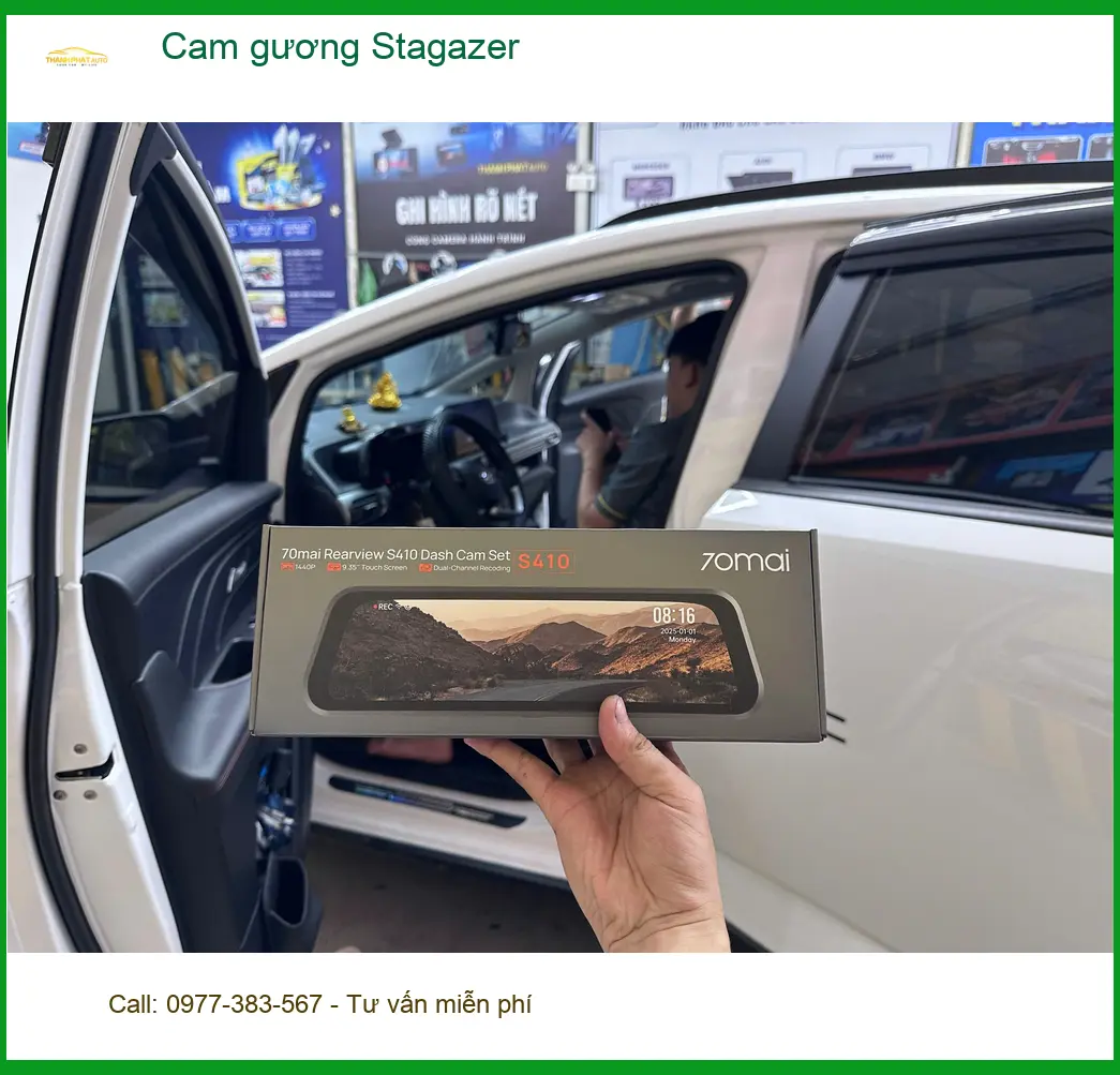 Anh Khang lắp cam gương Hyundai Stargazer tại Quận 12 để an tâm lái xe đêm ảnh thực tế 3