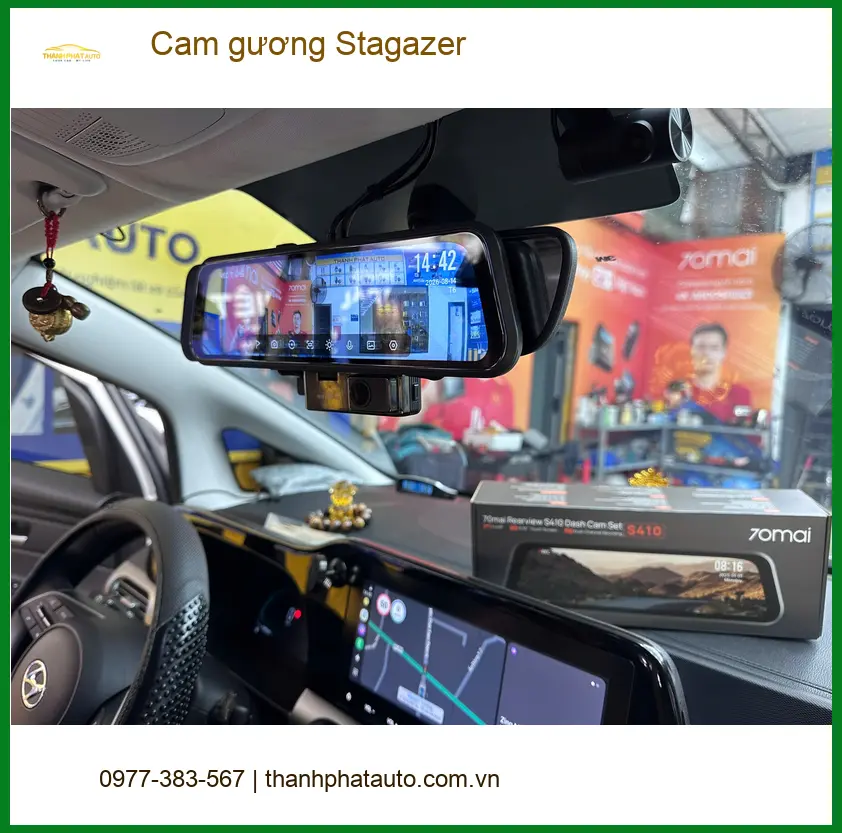 Anh Khang lắp cam gương Hyundai Stargazer tại Quận 12 để an tâm lái xe đêm ảnh thực tế 4