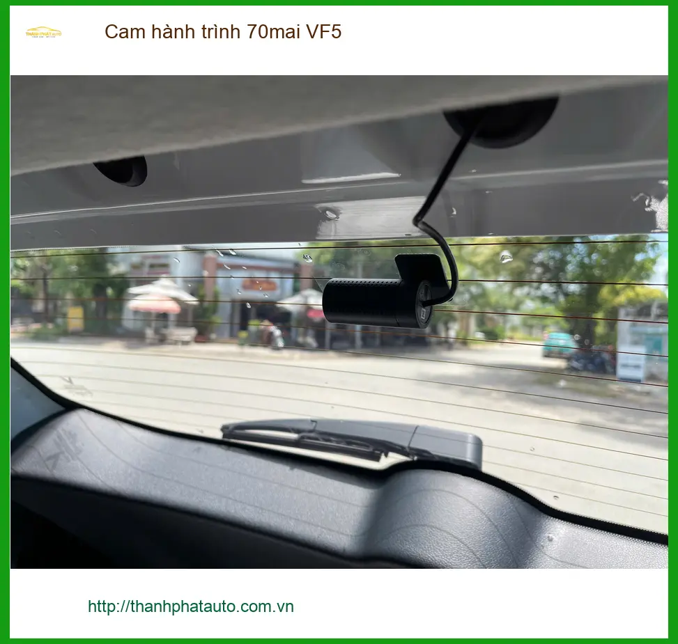 Chị Mai lắp cam hành trình 70mai VF5 cho Kia K3 ở Quận 9. ảnh thực tế 3