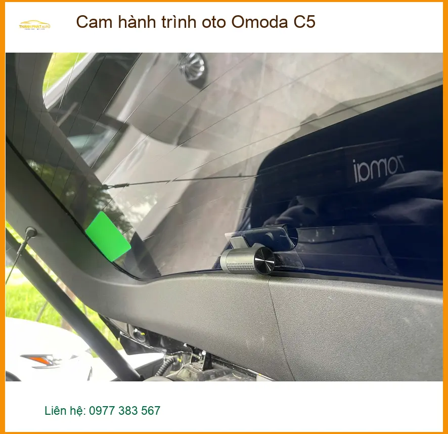 Chị Thảo lắp cam hành trình Omoda C5 tại Quận 9 sau va chạm nhỏ ảnh thực tế 4