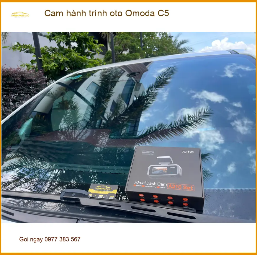Chị Thảo lắp cam hành trình Omoda C5 tại Quận 9 sau va chạm nhỏ ảnh thực tế 5
