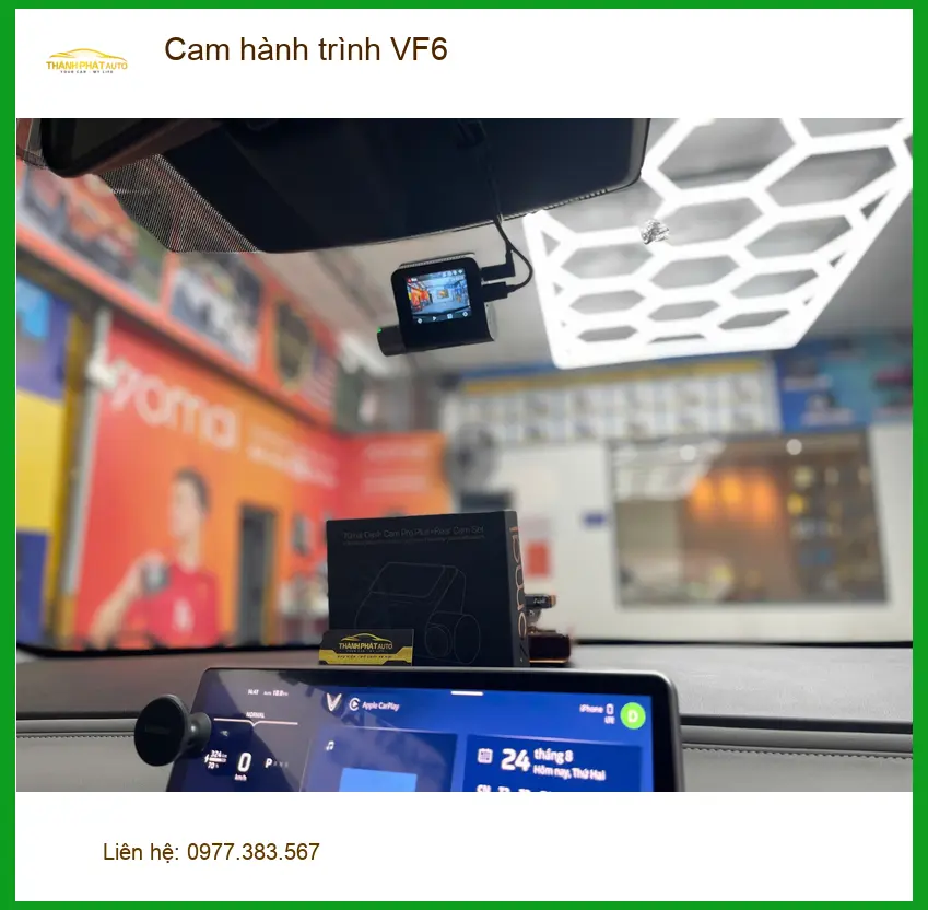 Chú Minh lắp cam hành trình VF6 tại Quận 12 để an tâm hơn trên những chuyến đi xa ảnh thực tế 4