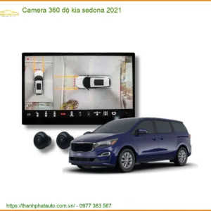 Camera 360 độ Kia Sedona 2021 - Địa Chỉ Lắp Đặt Chính Hãng TPHCM