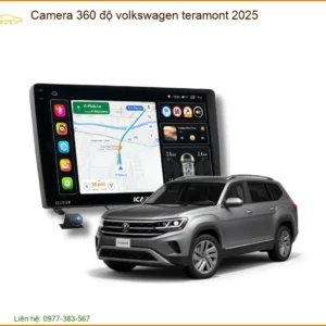 Camera 360 độ Volkswagen Teramont 2025 - Trung Tâm Gắn Uy Tín TPHCM