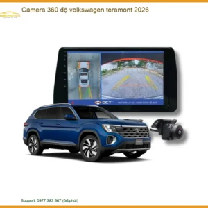 Camera 360 độ Volkswagen Teramont 2026 - Trung Tâm Lắp Đặt Uy Tín TPHCM