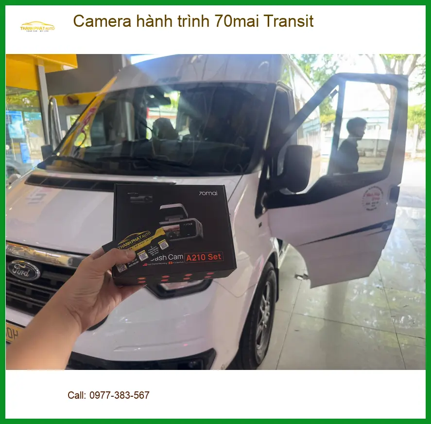 Chị Loan lắp Camera hành trình 70mai cho Ford Ranger tại Quận 9 ảnh thực tế 2