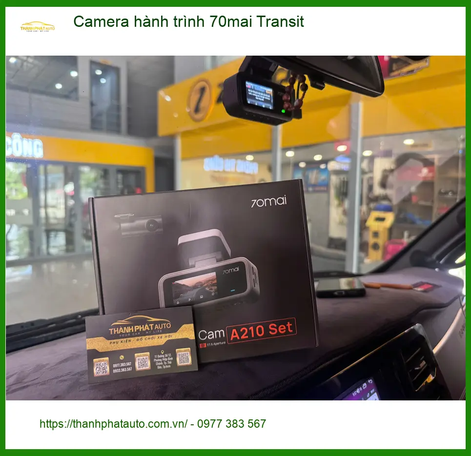 Chị Loan lắp Camera hành trình 70mai cho Ford Ranger tại Quận 9 ảnh thực tế 3