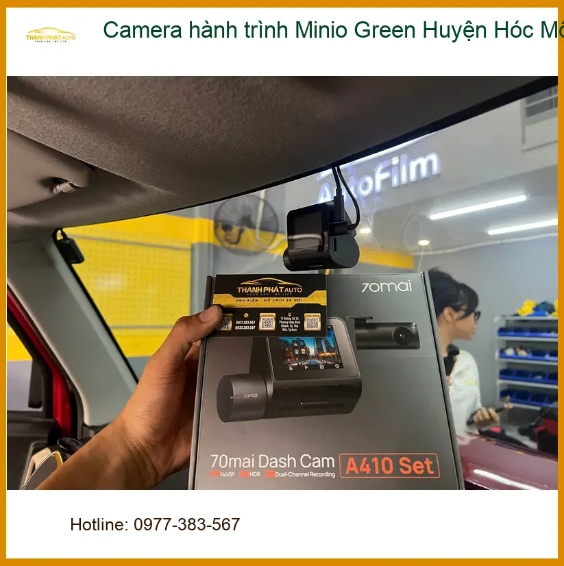 Địa Chỉ Lắp Camera Hành Trình Ô Tô hành trình Minio Green - Giá Tốt TPHCM