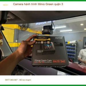 Trung Tâm Lắp Camera Hành Trình Ô Tô Minio Green Tại Quận 3 - Lắp Đặt Uy Tín TPHCM