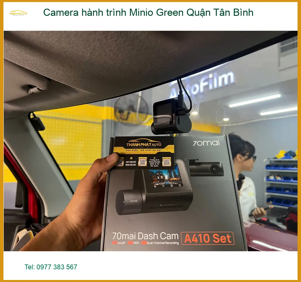 Địa Chỉ Lắp Camera Hành Trình Minio Green Quận Tân Bình - Giá Tốt TPHCM - Ảnh 2