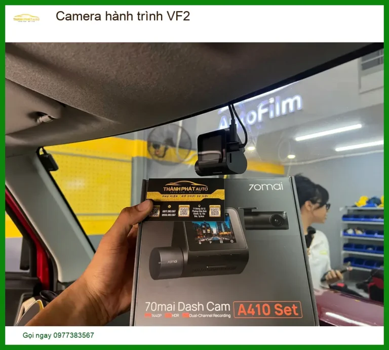 Camera hành trình VF2 - Trung Tâm Gắn Camera Hành Trình Chính Hãng TPHCM